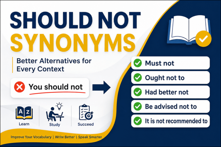 should not synonyms