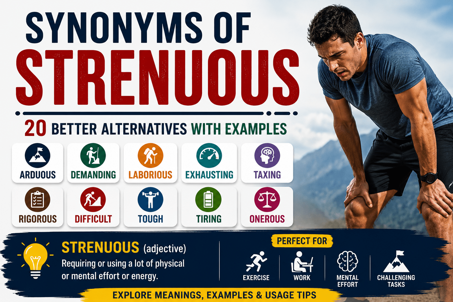 synonyms of strenuous